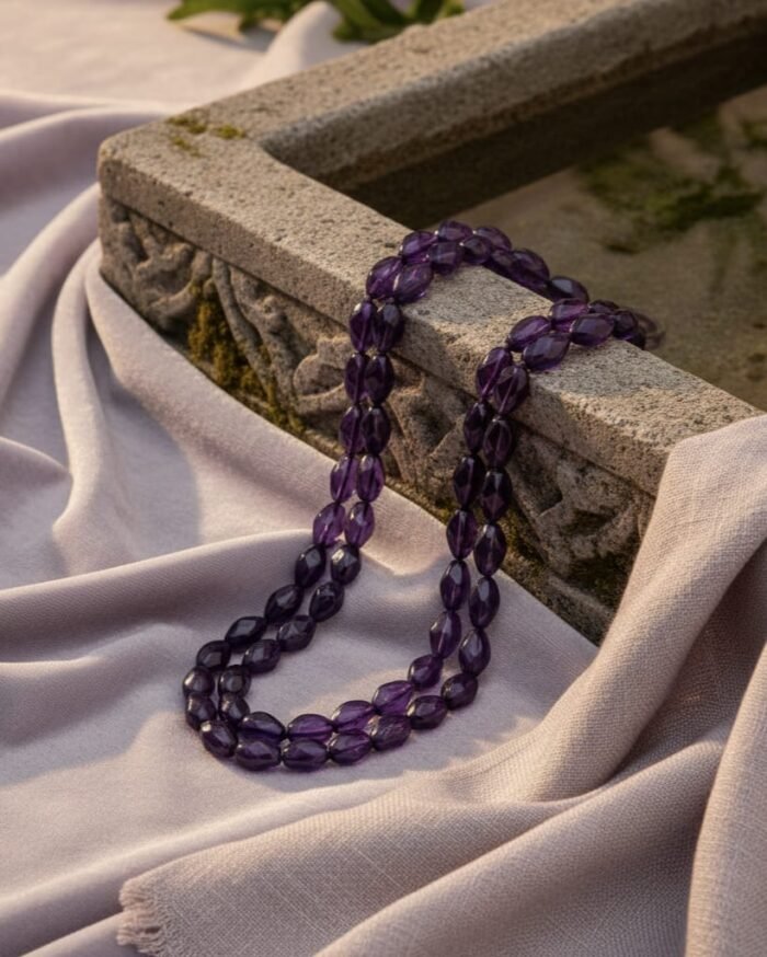 Third Eye Amethyst Mala