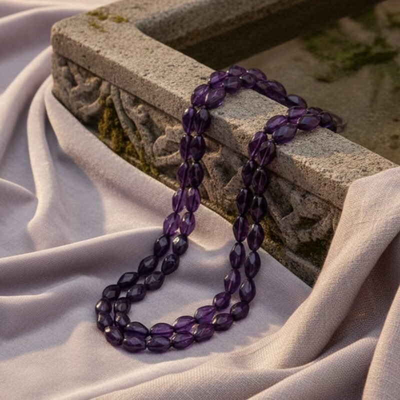 Third Eye Amethyst Mala