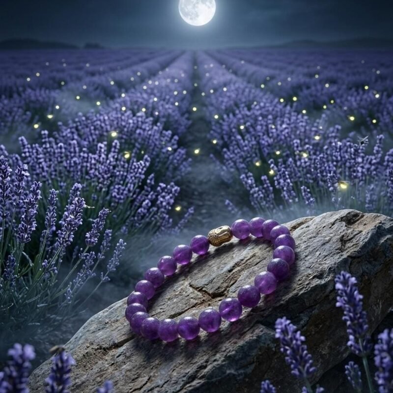 Mystic Amethyst Bracelet – Premium & Energised
