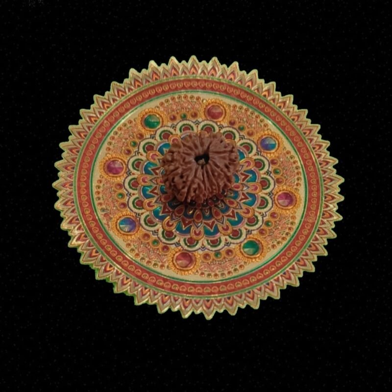 9 Faced Original Nepali Abhimantrit Rudraksha