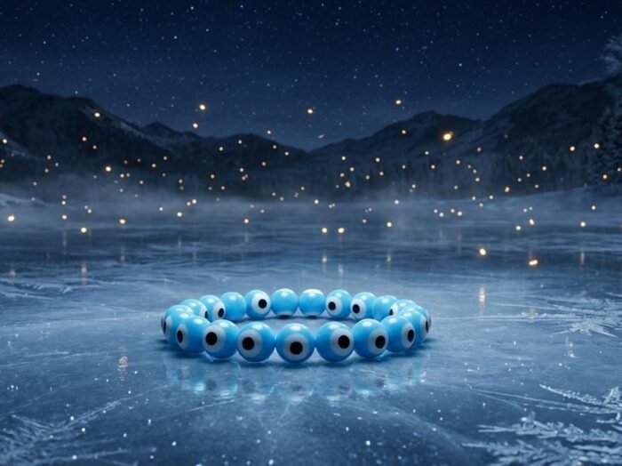 Elegant Blue Evil Eye Bracelet (Premium & Energised)