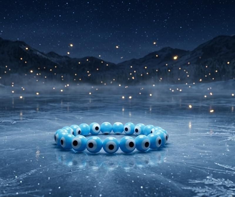 Elegant Blue Evil Eye Bracelet (Premium & Energised)