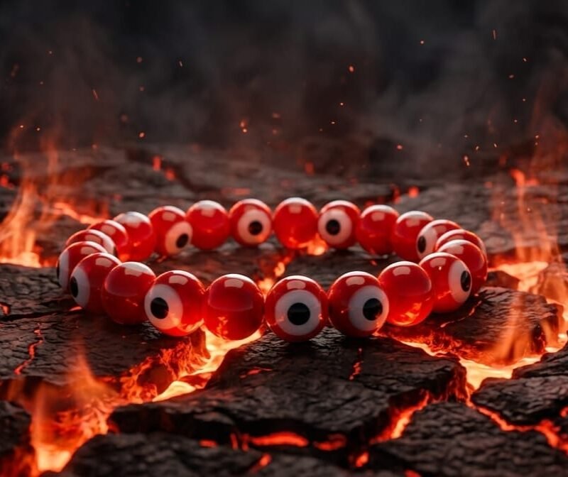 Elegant Red Evil Eye Bracelet (Premium & Energised)