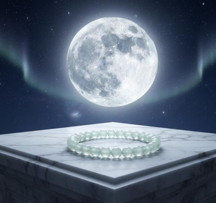 Moon Glow Selenite Bracelet
