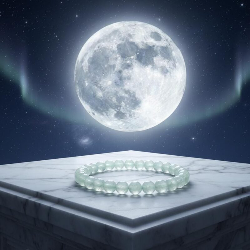 Moon Glow Selenite Bracelet