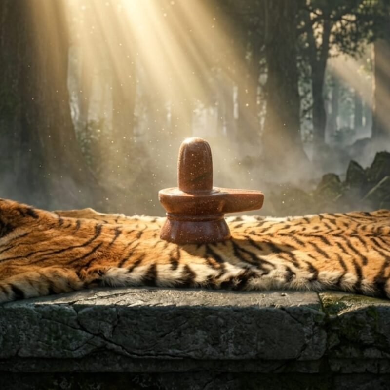 Radiant Glow Sunstone Shivling
